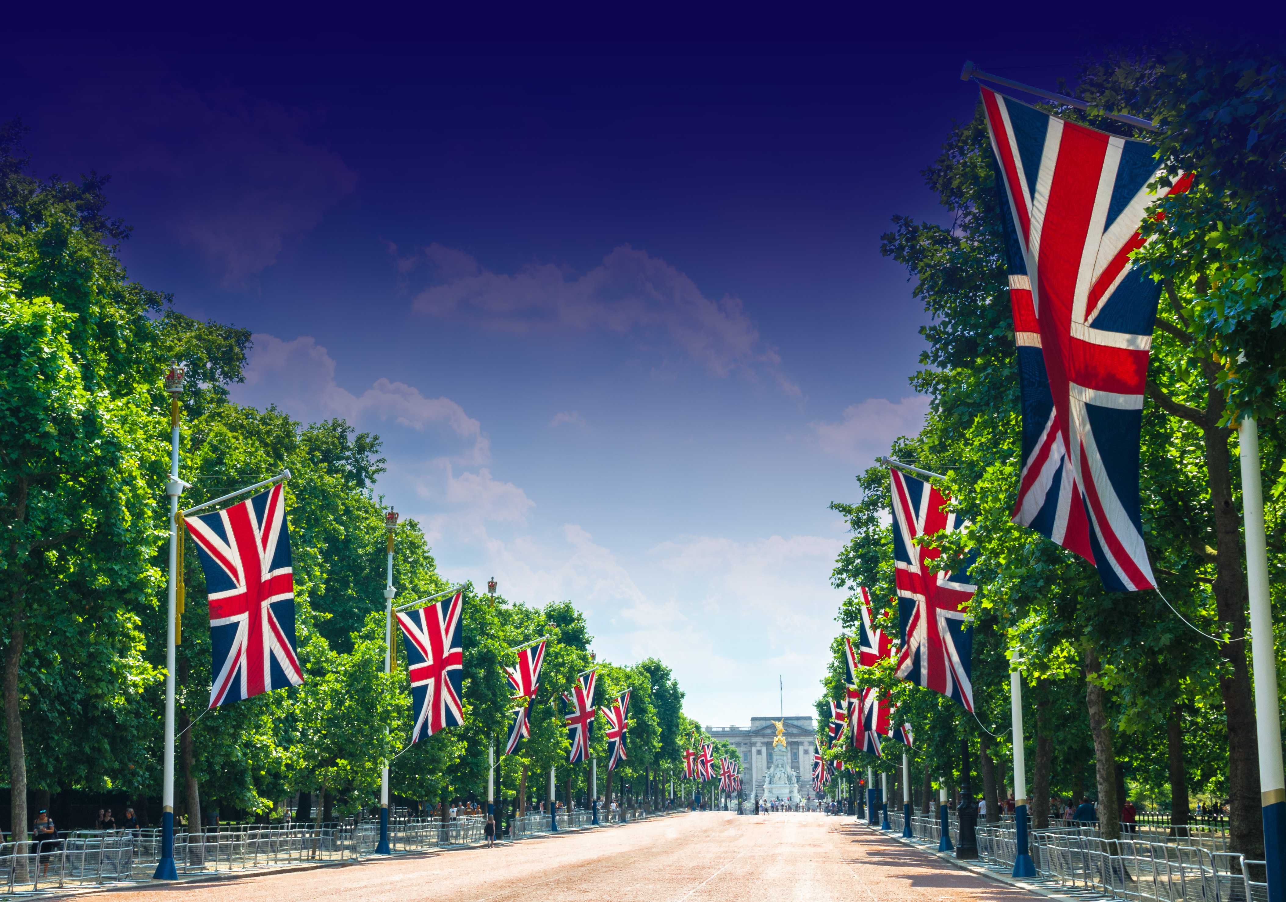 Pall Mall British Flags